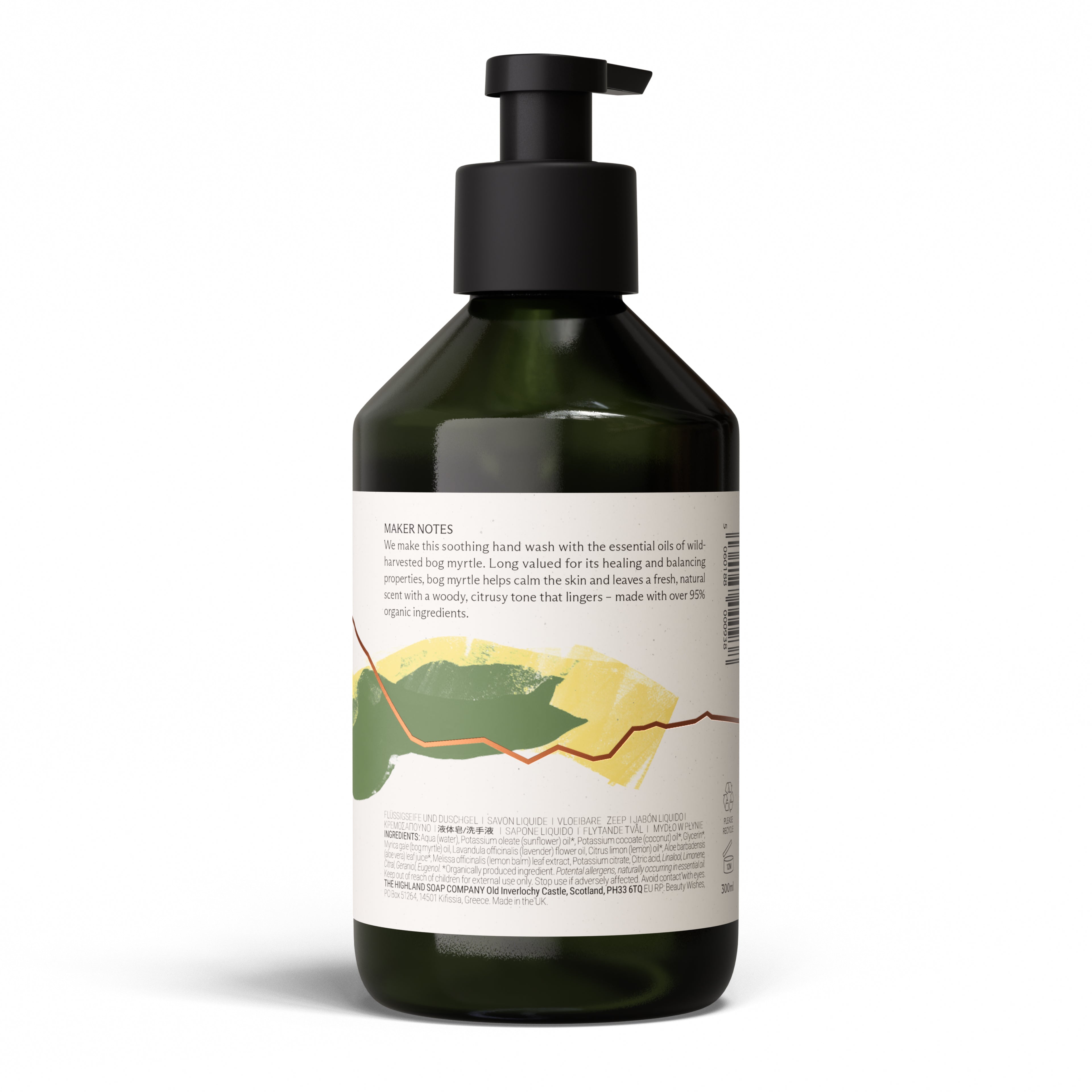 Scottish Bog Myrtle Hand Wash 300ml