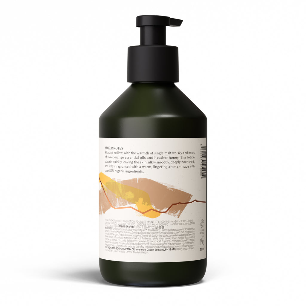 Whisky & Honey Hand & Body Lotion 300ml