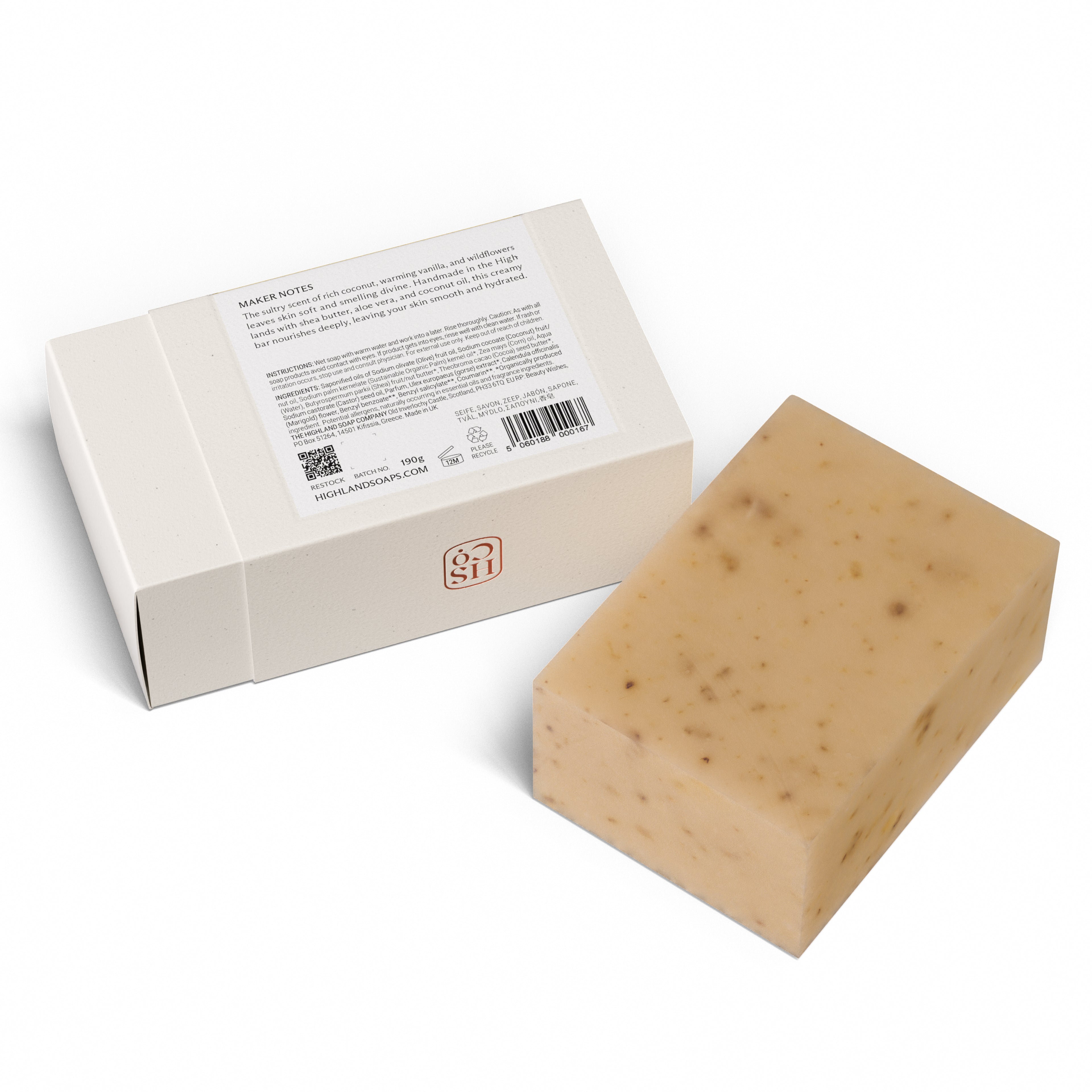 Wild Gorse & Vanilla Soap 190g