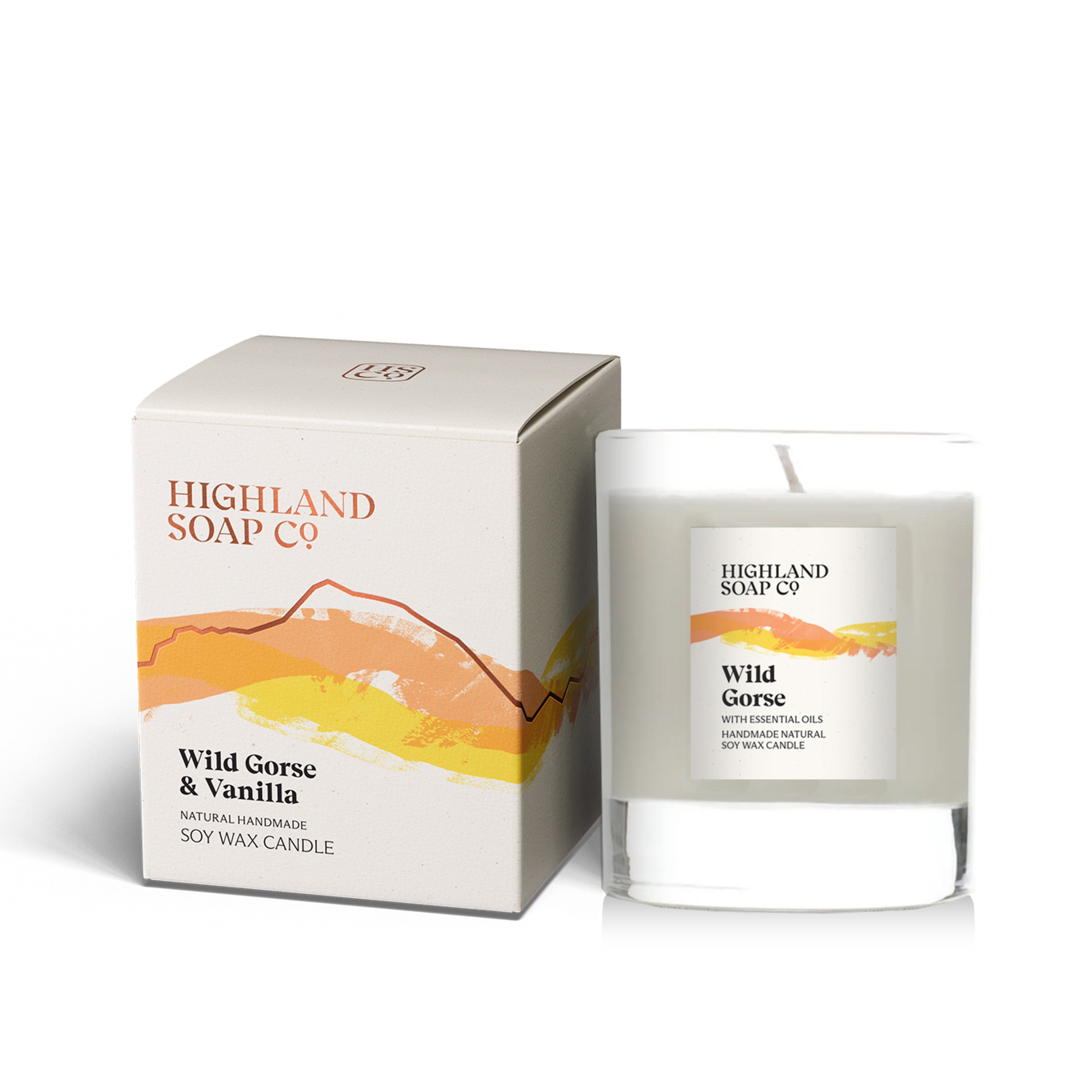 Wild Gorse & Vanilla Soya Wax Candle