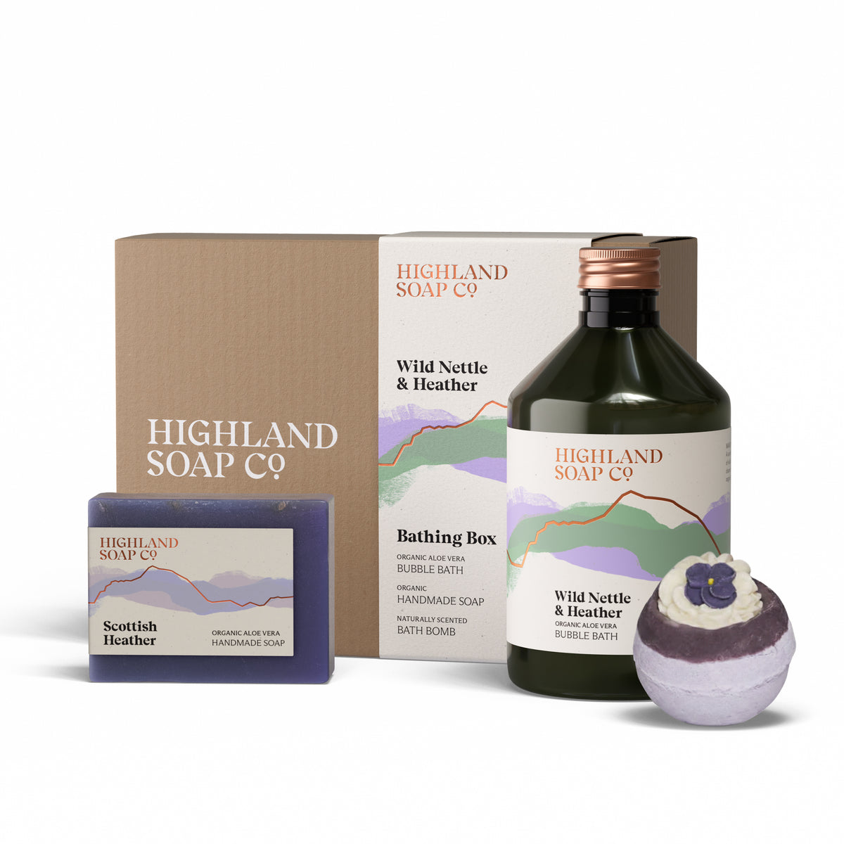 Bathing Box Wild Nettle & Heather