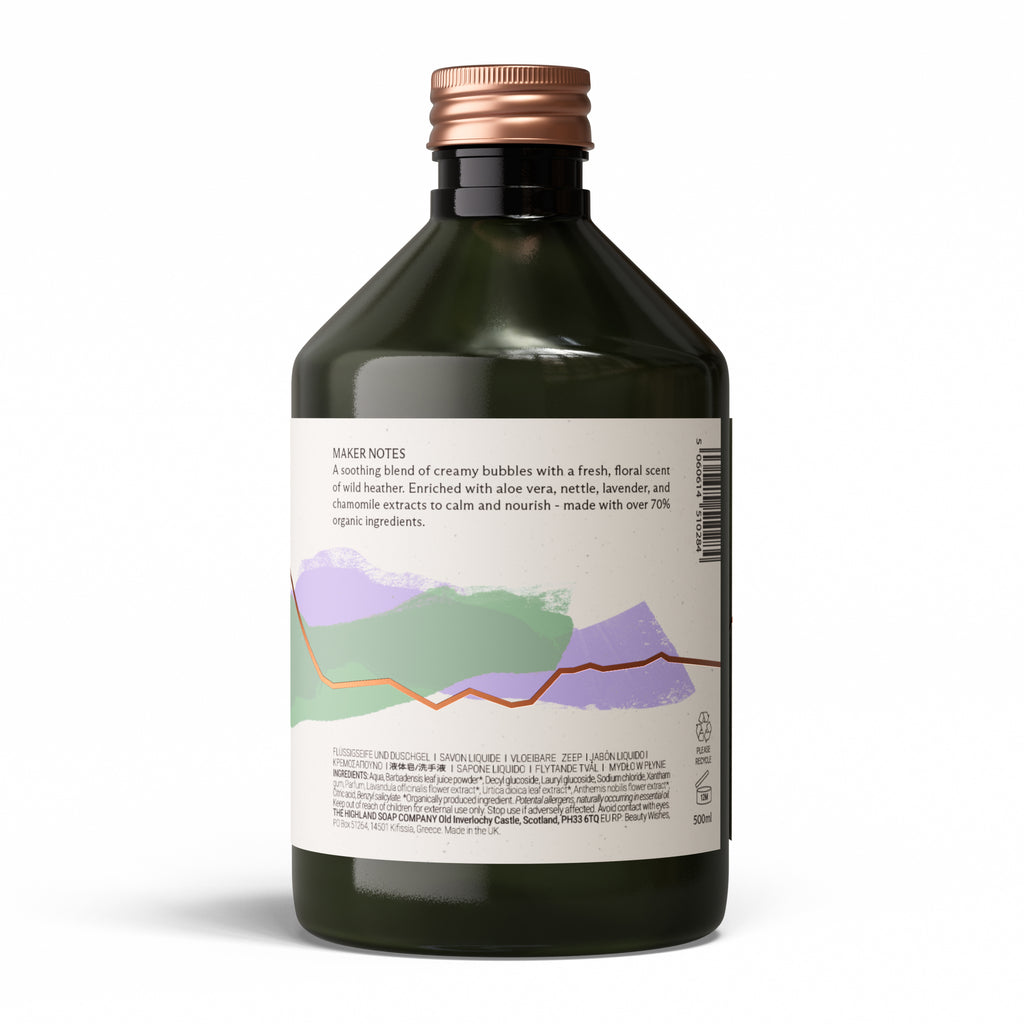 Wild Nettle & Heather Bubble Bath 500ml