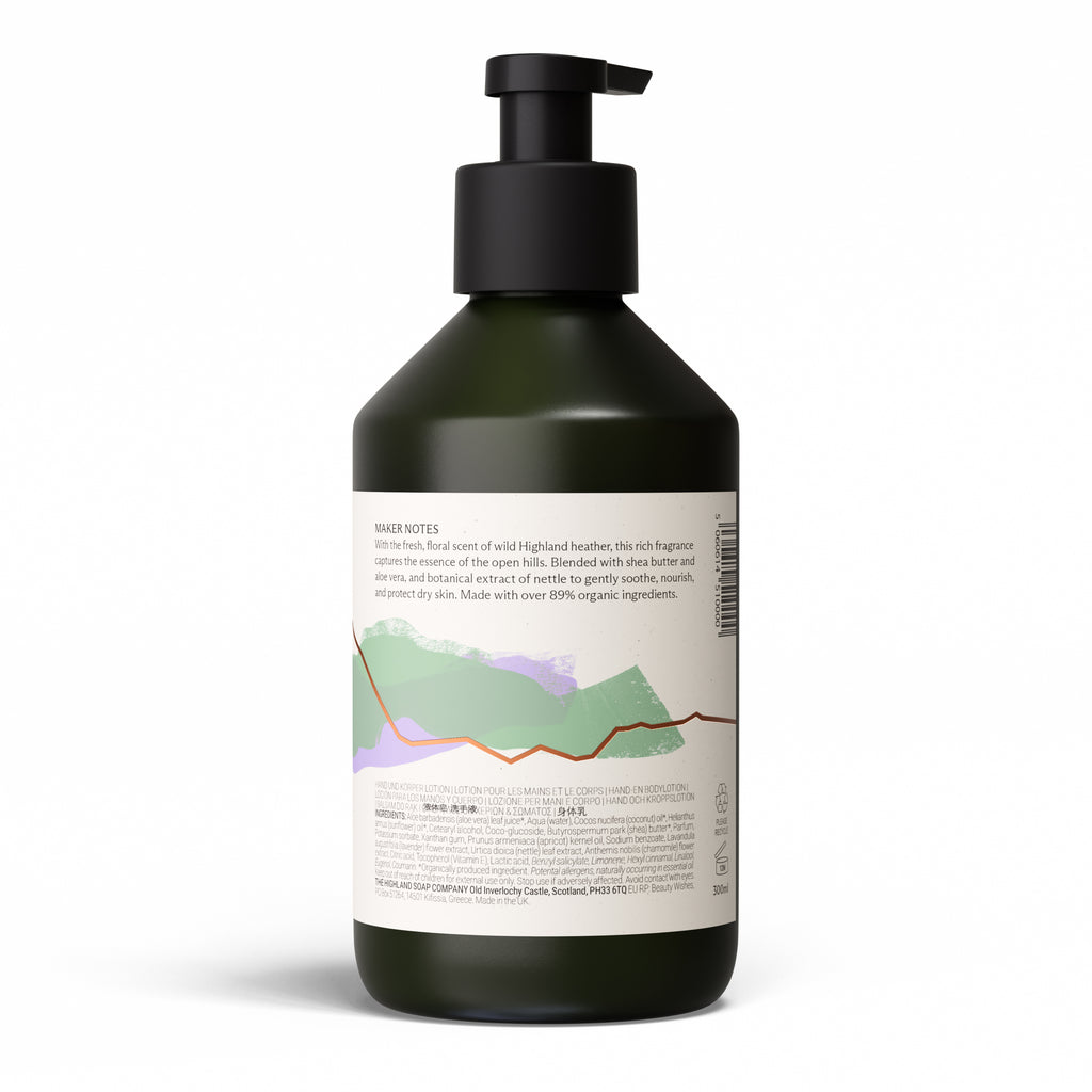 Wild Nettle & Heather Hand & Body Lotion 300ml