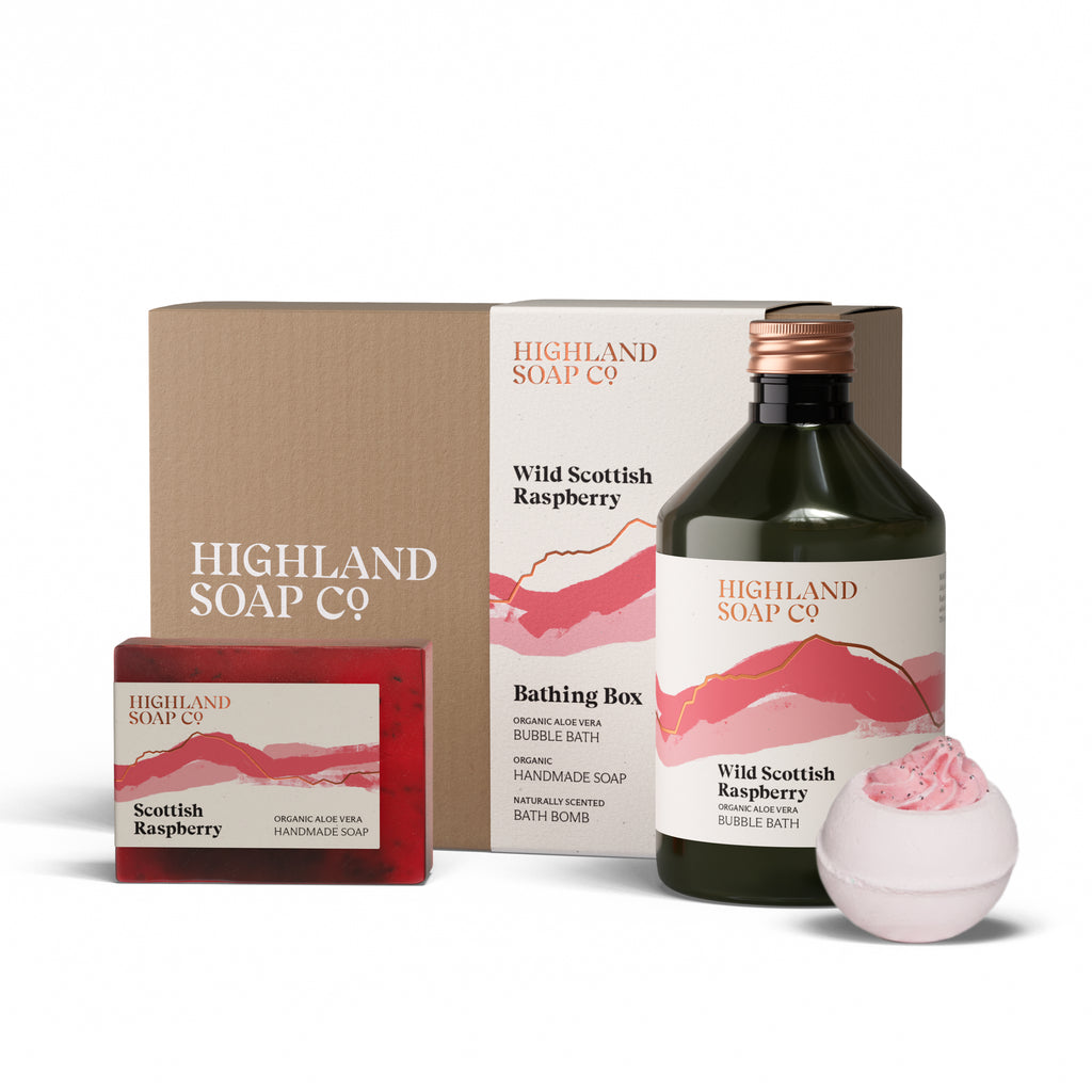 Bathing Box - Wild Scottish Raspberry