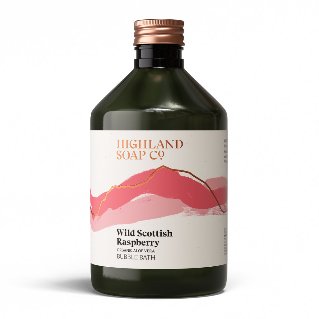 Wild Scottish Raspberry Bubble Bath 500ml