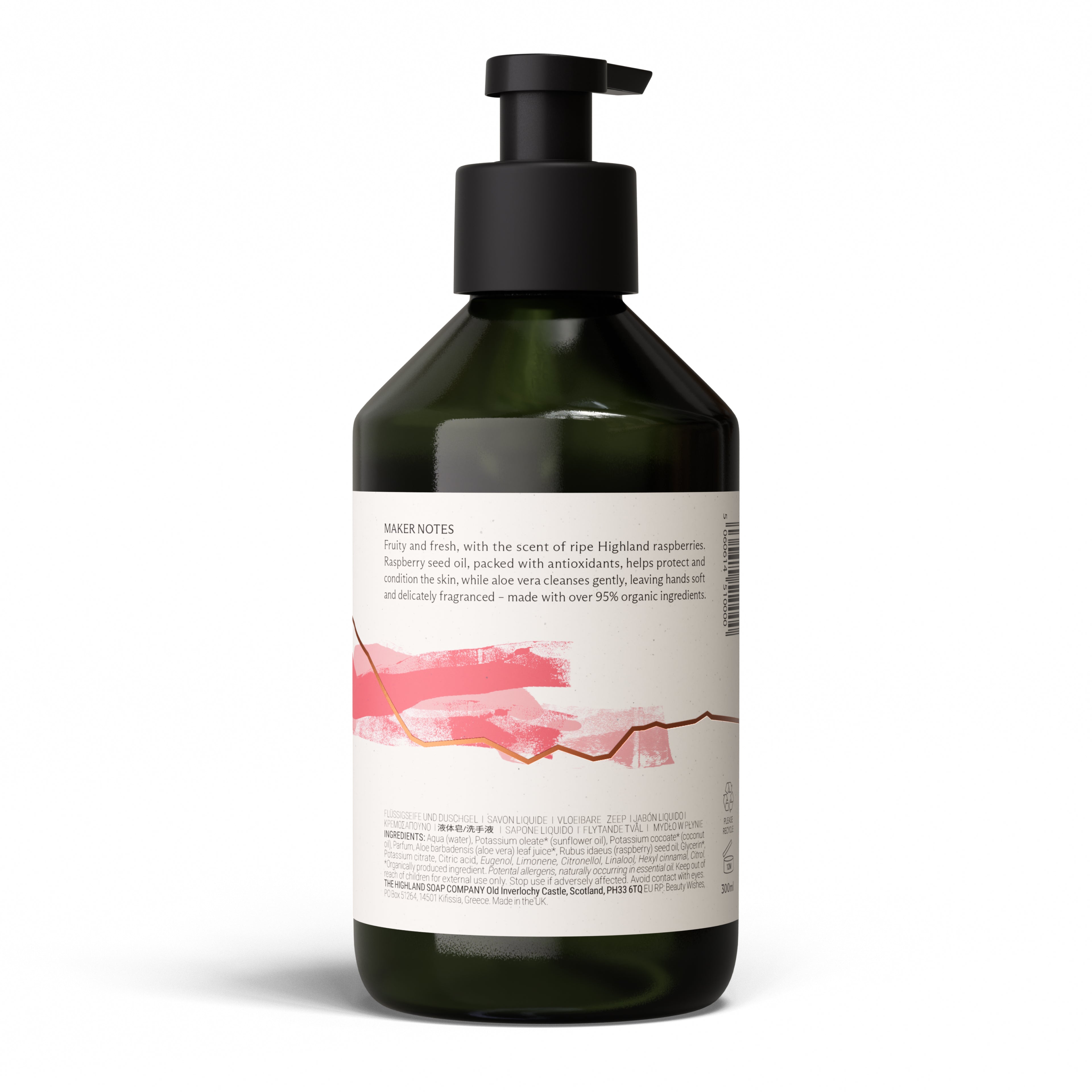 Wild Scottish Raspberry Hand Wash