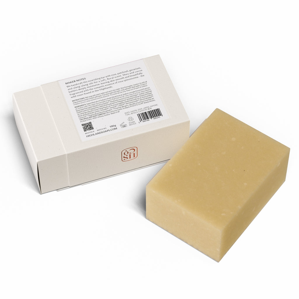 Wild Scottish Rose Soap 190g