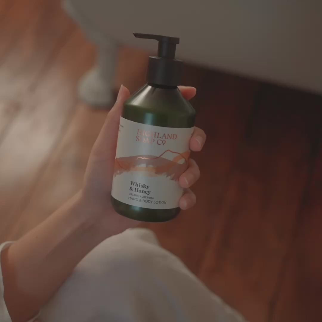 Whisky & Honey Hand & Body Lotion 300ml