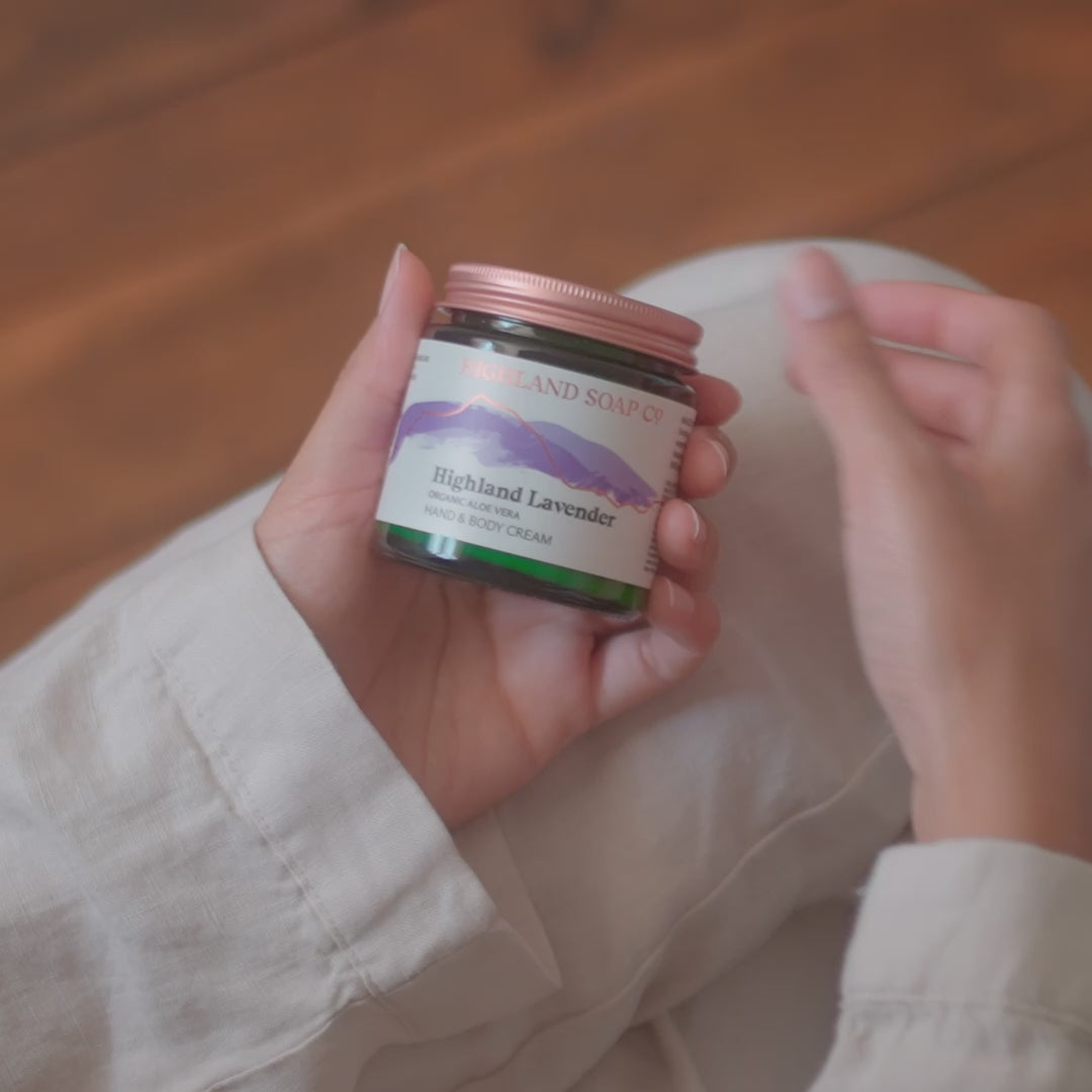 Highland Lavender Hand & Body Cream 120ml