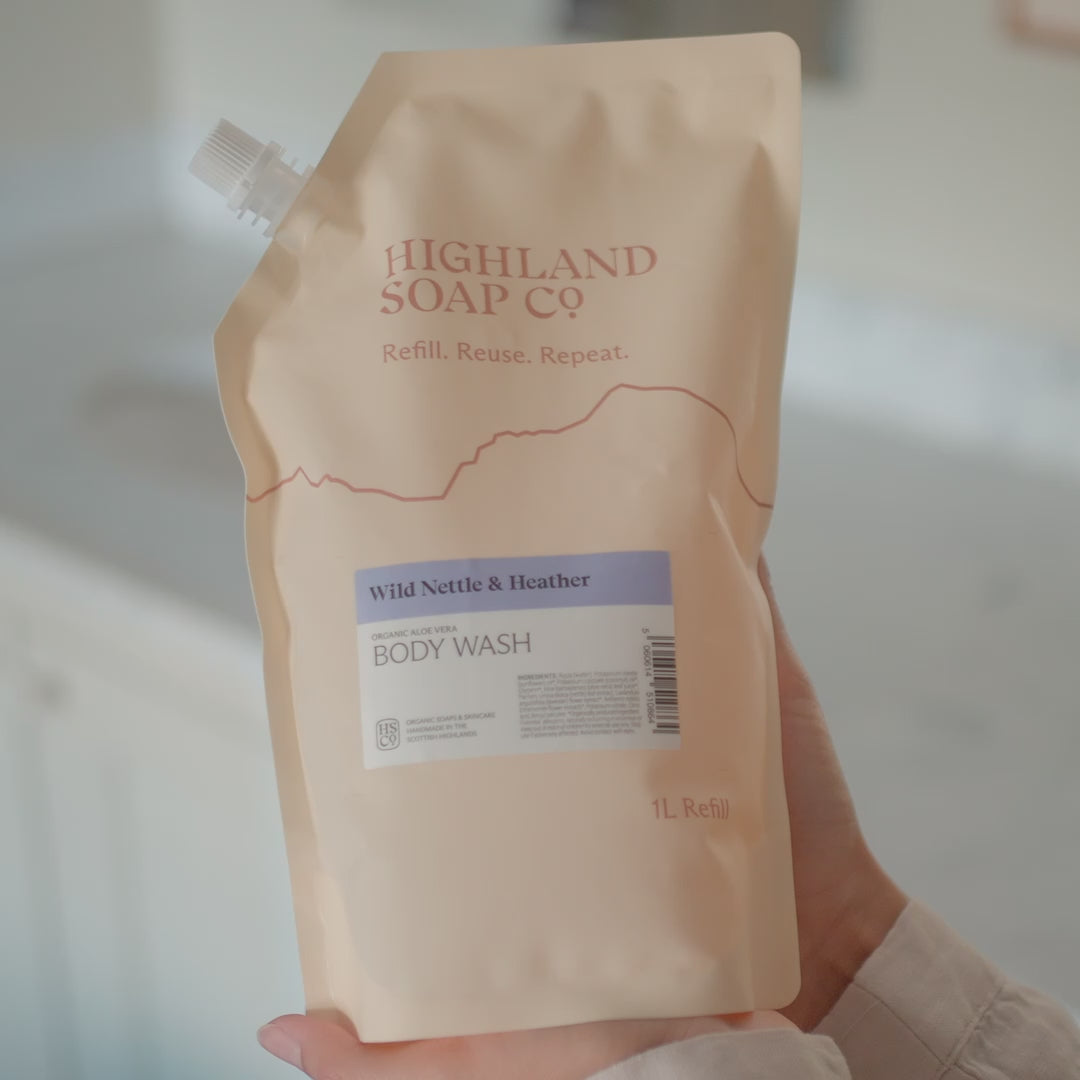 Wild Nettle & Heather Body Wash