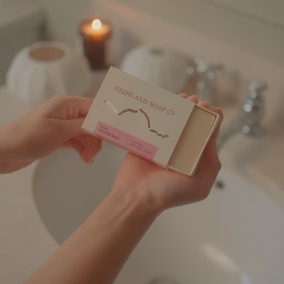 Wild Scottish Rose Soap 190g