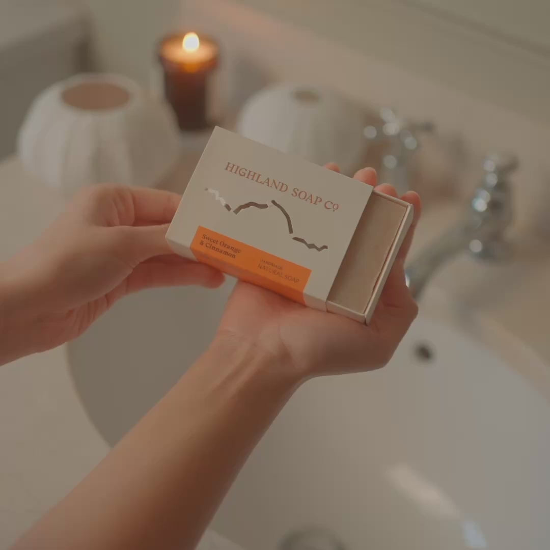 Sweet Orange & Cinnamon Soap 190g