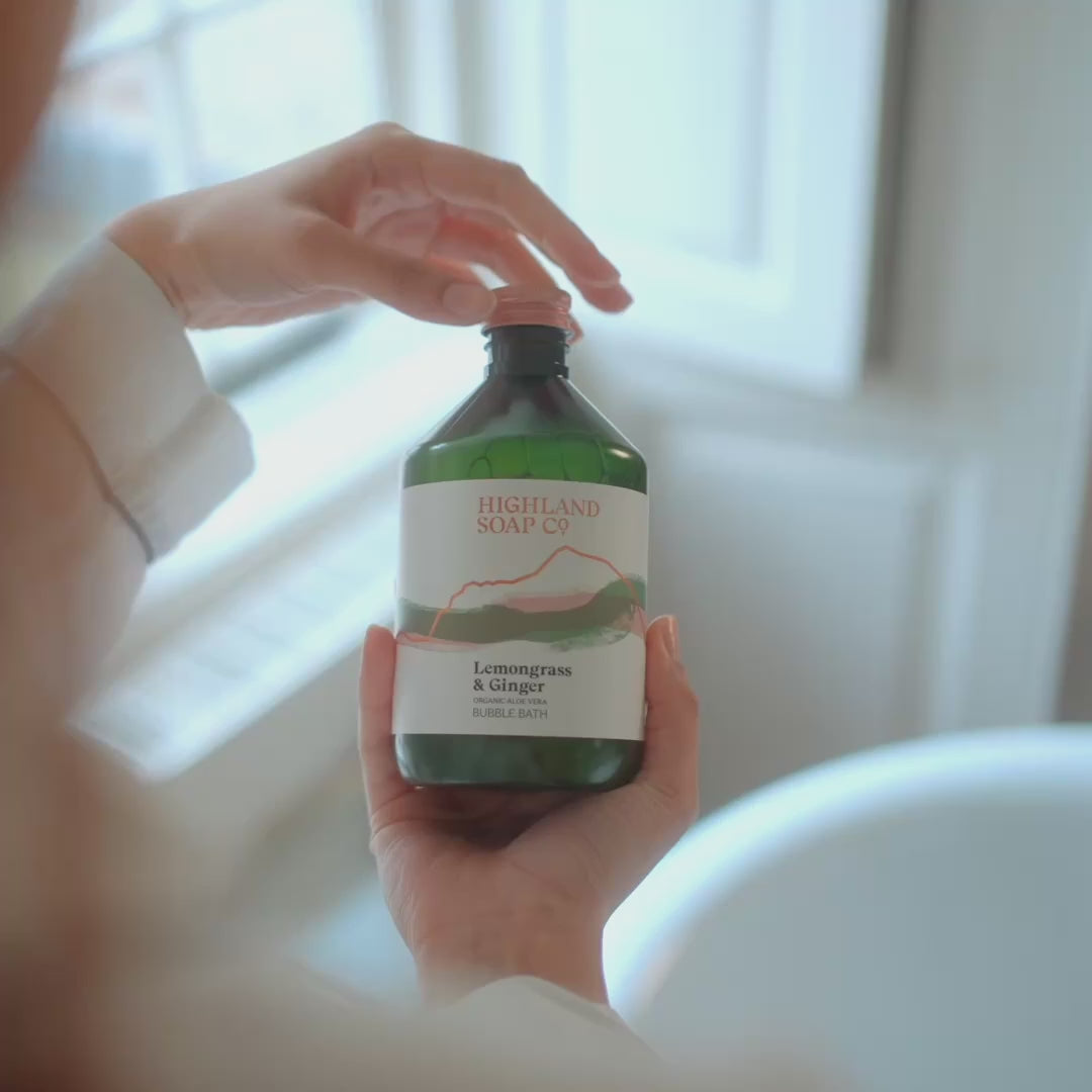 Lemongrass & Ginger Bubble Bath 500ml