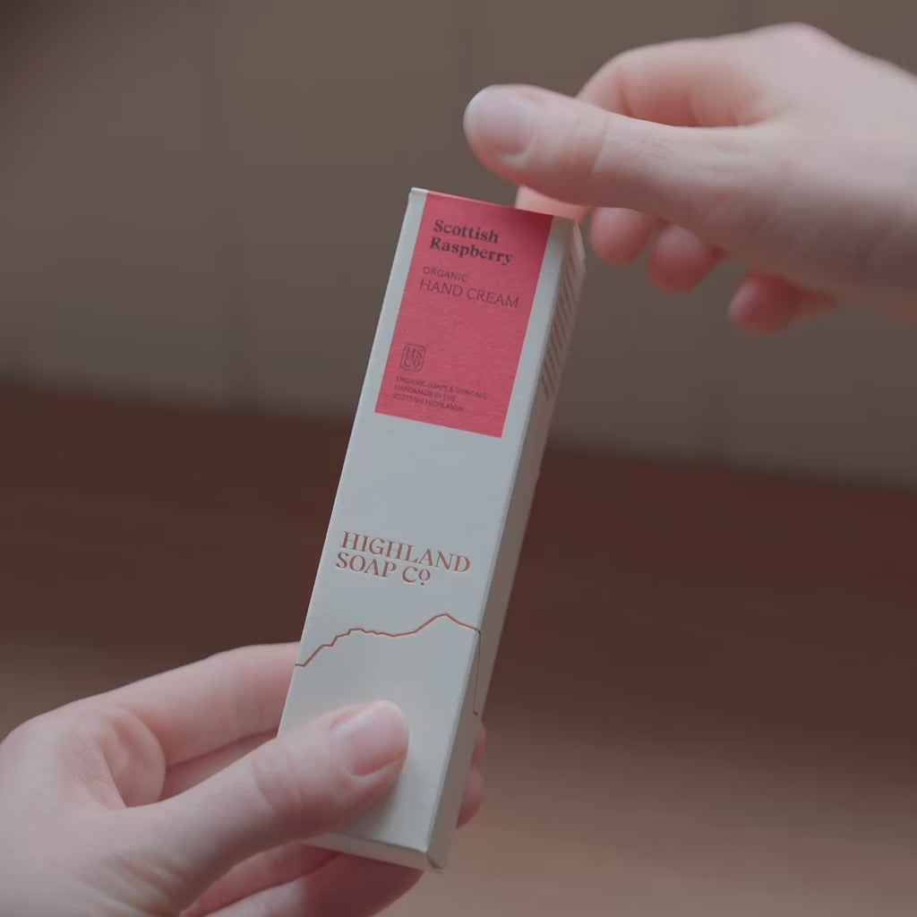 Wild Scottish Raspberry Organic Hand Cream 70ml