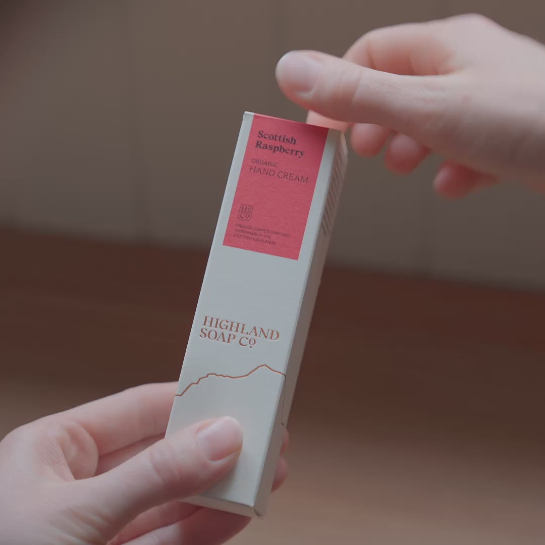 Wild Scottish Raspberry Organic Hand Cream 70ml