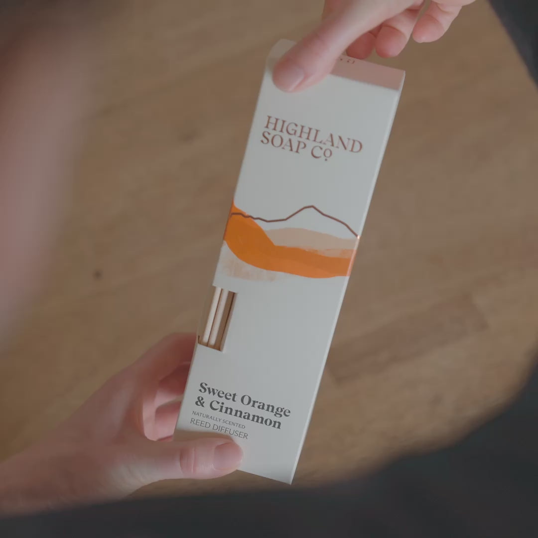 Sweet Orange & Cinnamon Reed Diffuser
