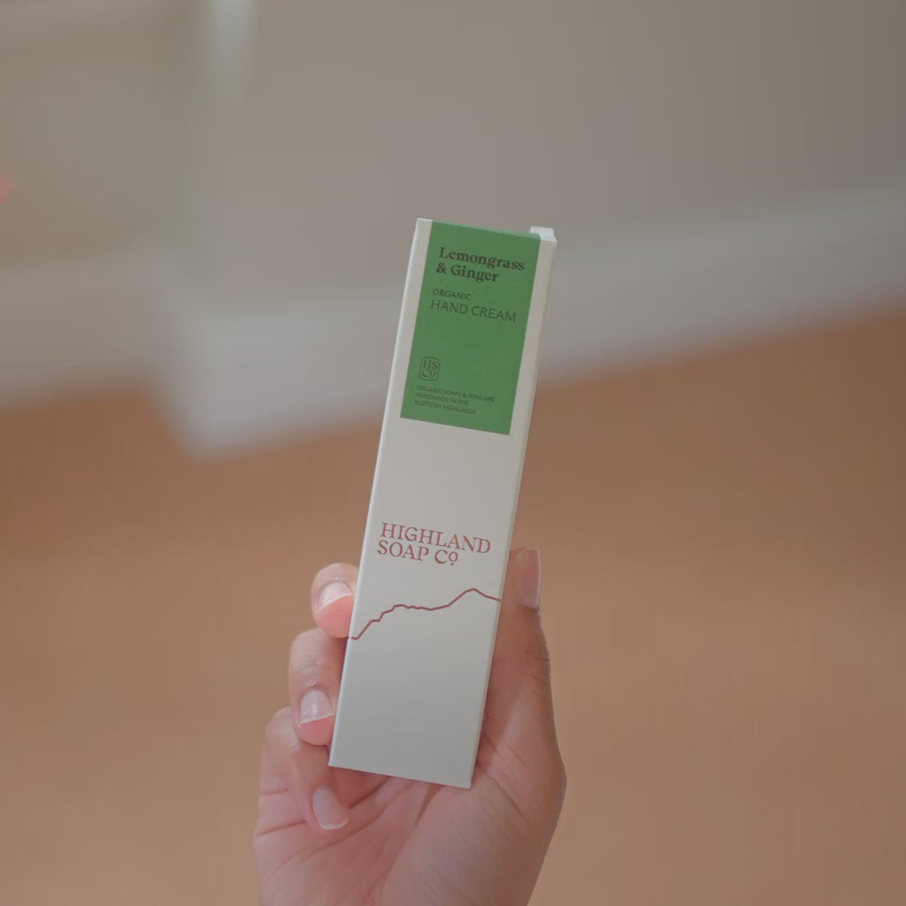 Lemongrass & Ginger Organic Hand Cream 70ml