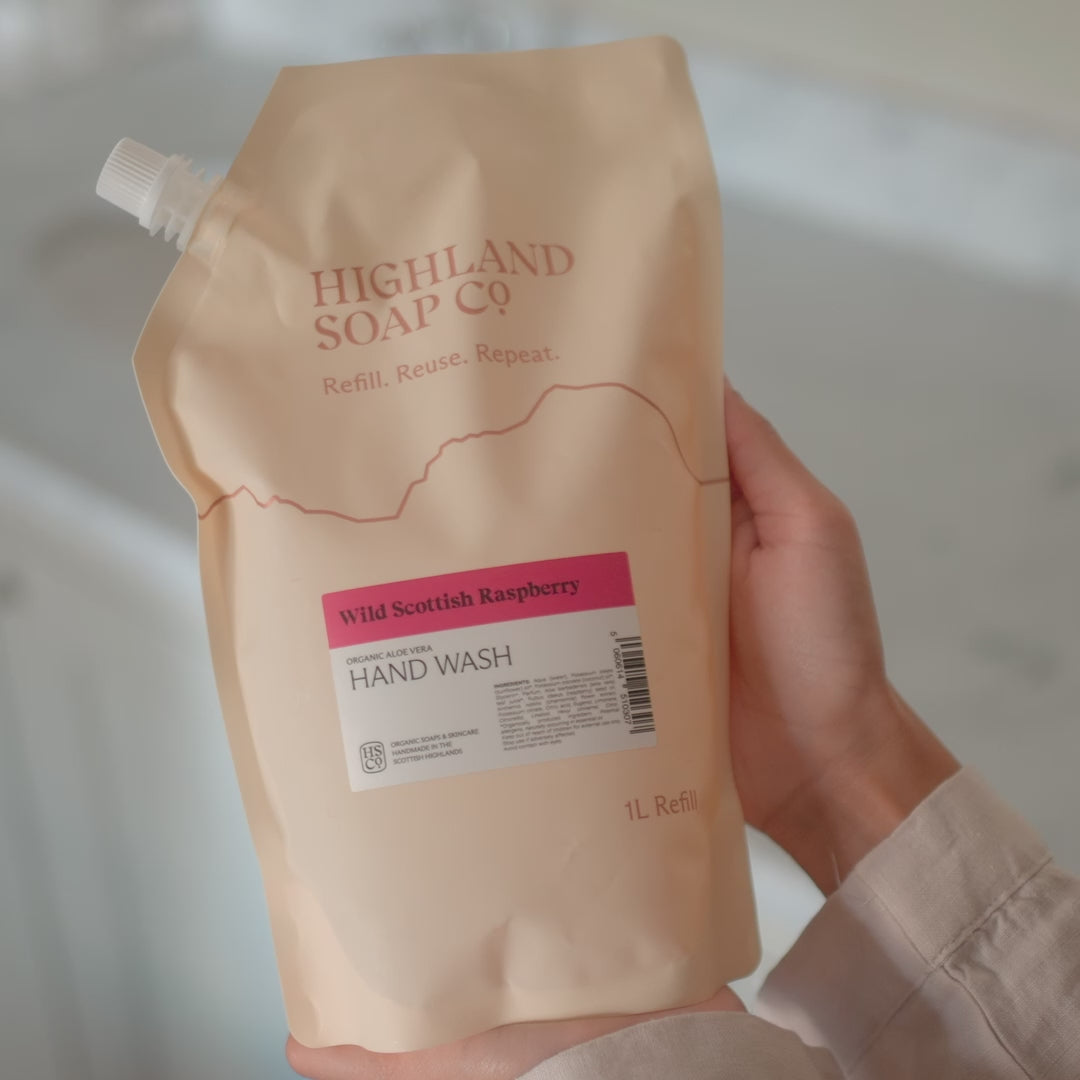 Wild Scottish Raspberry Hand Wash