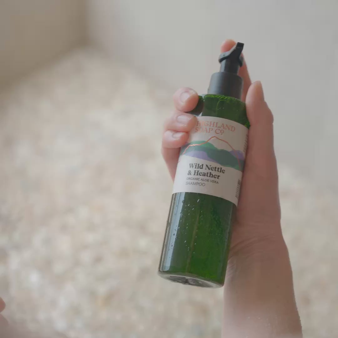 Wild Nettle & Heather Aloe Vera Shampoo
