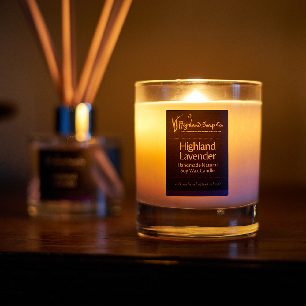 
                  
                    Load image into Gallery viewer, Highland Lavender Soya Wax Candle
                  
                