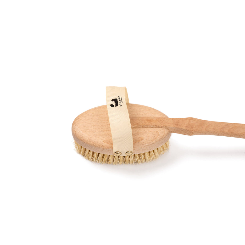 Natural Sisal Body Brush (Hard)