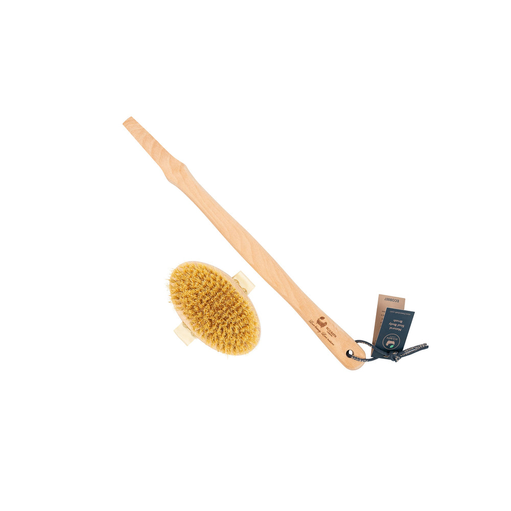 
                  
                    Load image into Gallery viewer, Natural Sisal Body Brush (Hard)
                  
                