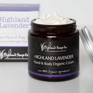 
                  
                    Load image into Gallery viewer, Highland Lavender Hand &amp;amp; Body Cream 120ml
                  
                