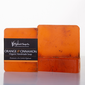 
                  
                    Load image into Gallery viewer, Sweet Orange &amp;amp; Cinnamon Soap 150g
                  
                