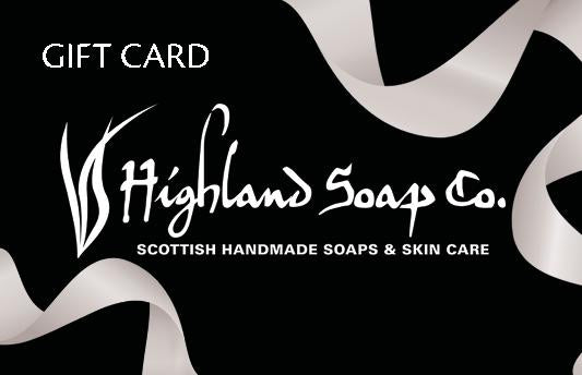 The Highland Soap Co Online Gift Voucher