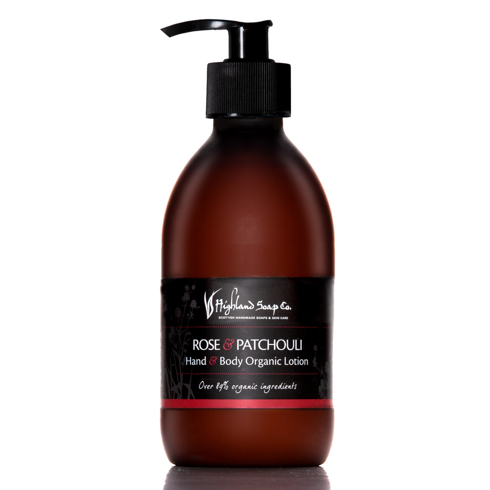 
                  
                    Load image into Gallery viewer, Rose &amp;amp; Patchouli Hand &amp;amp; Body Lotion 300ml
                  
                