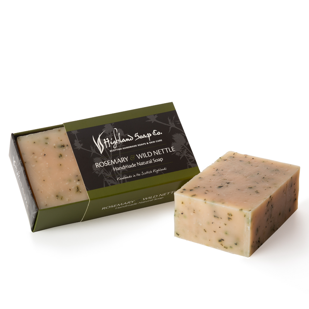 
                  
                    Load image into Gallery viewer, 2 for £12 - Handmade Soap 190g - Rosemary &amp;amp; Wild Nettle
                  
                
