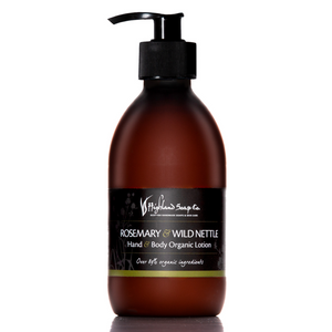 
                  
                    Load image into Gallery viewer, Rosemary &amp;amp; Wild Nettle Hand &amp;amp; Body Lotion 300ml
                  
                