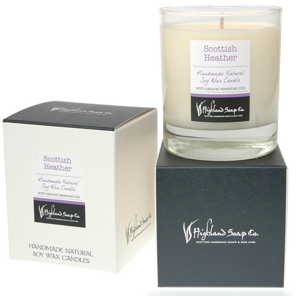 Scottish Heather Soya Wax Candle