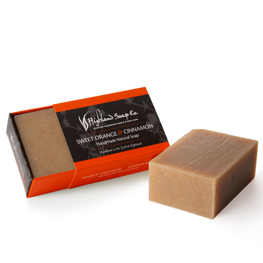 
                  
                    Load image into Gallery viewer, 2 for £12 - Handmade Soap 190g - Sweet Orange &amp;amp; Cinnamon
                  
                