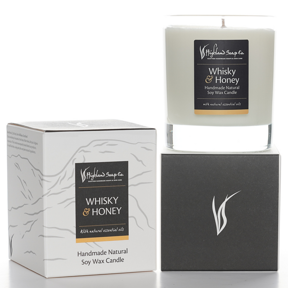 The Highland Soap Company Seife – Highland Honey & Oats, 190g, Handgemachte Naturseife Mit Bio-Hafer & Heidehonig