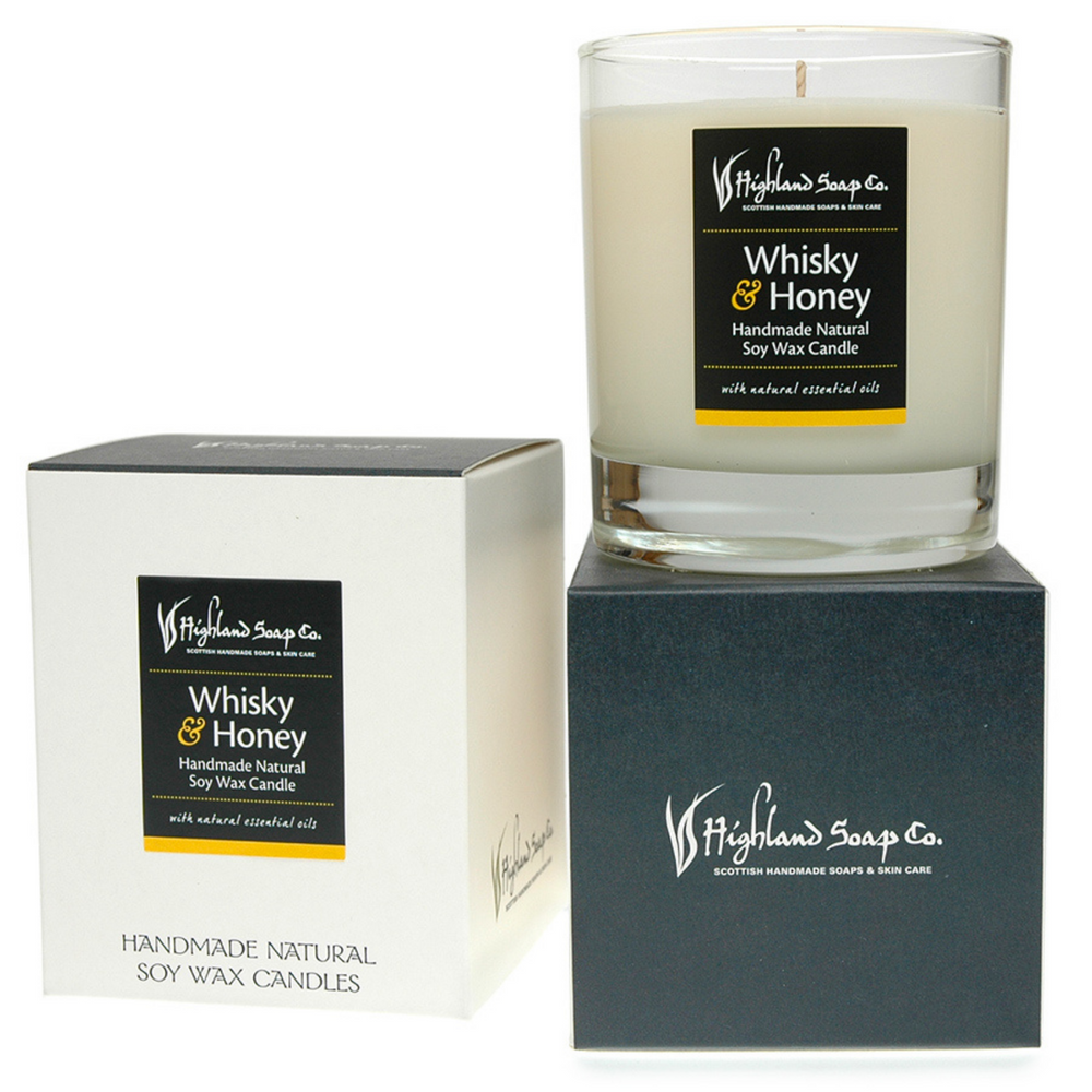 
                  
                    Load image into Gallery viewer, Whisky &amp;amp; Honey Soya Wax Candle
                  
                