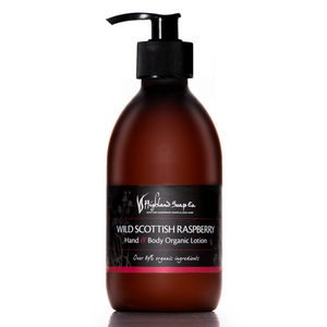 
                  
                    Load image into Gallery viewer, Wild Scottish Raspberry Hand &amp;amp; Body Lotion 300ml
                  
                